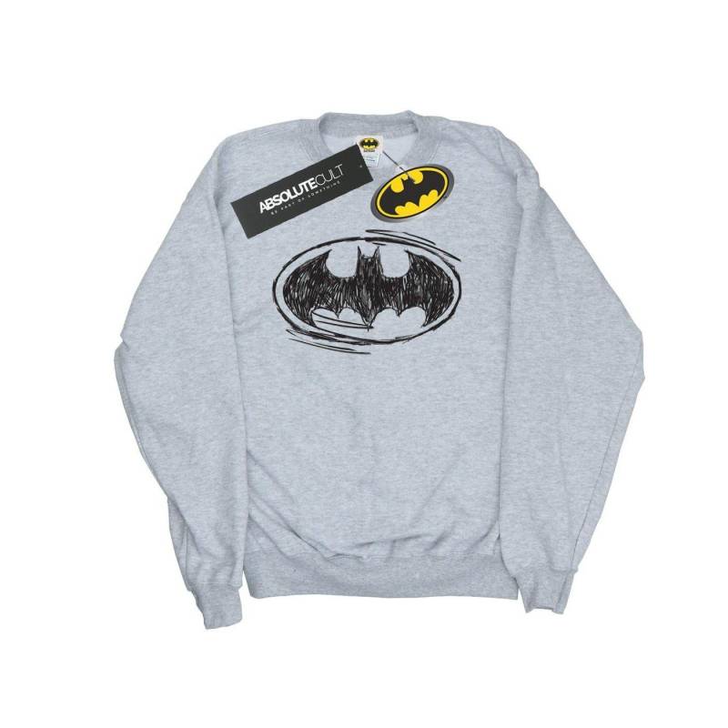 BATMAN - Sweatshirt Logo, für Herren, Grau, Größe 3XL von BATMAN