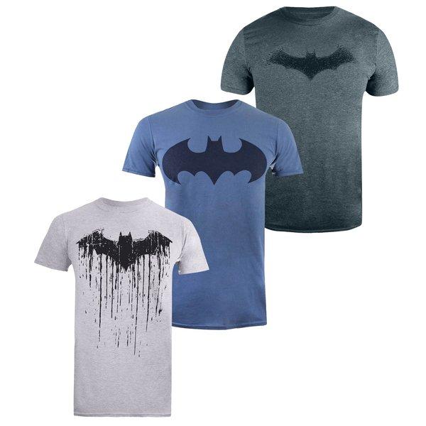 Tshirt (2erpack) Herren Grau L von BATMAN