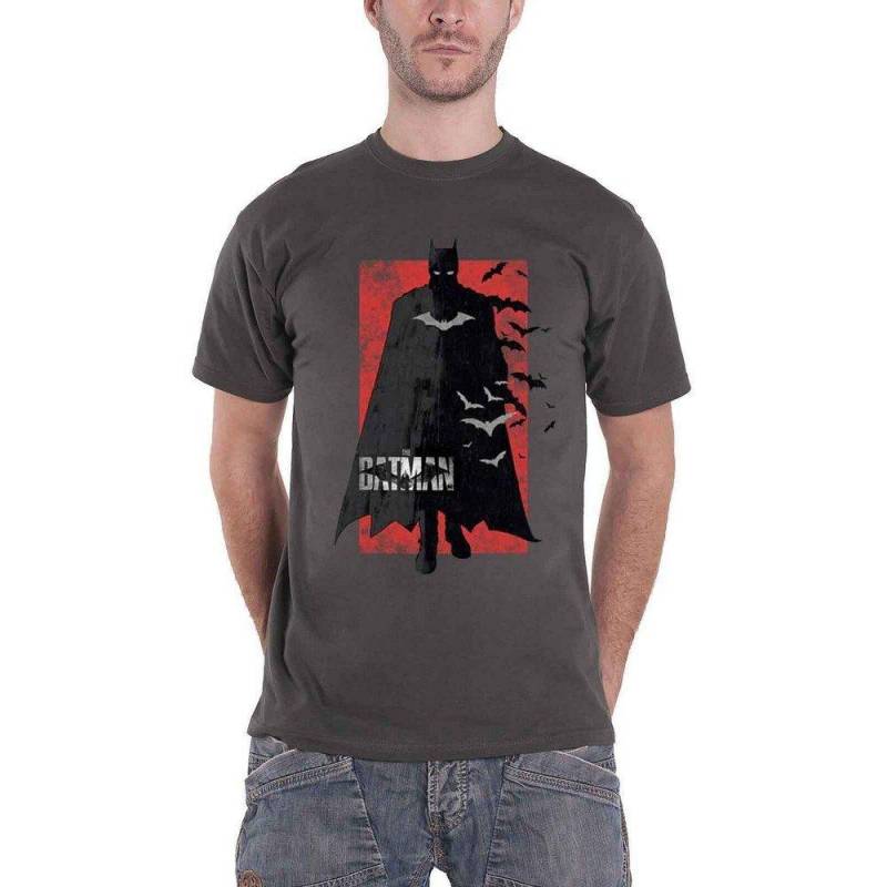 Tshirt Damen Grau L von BATMAN