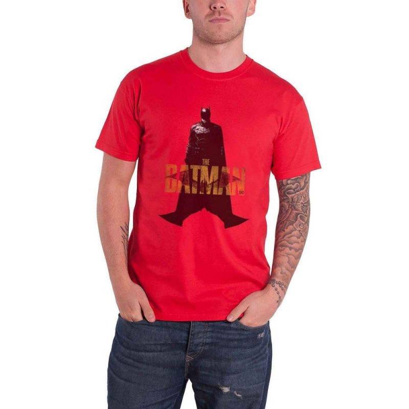 BATMAN - TShirt, für Damen, Rot Bunt, Größe L von BATMAN