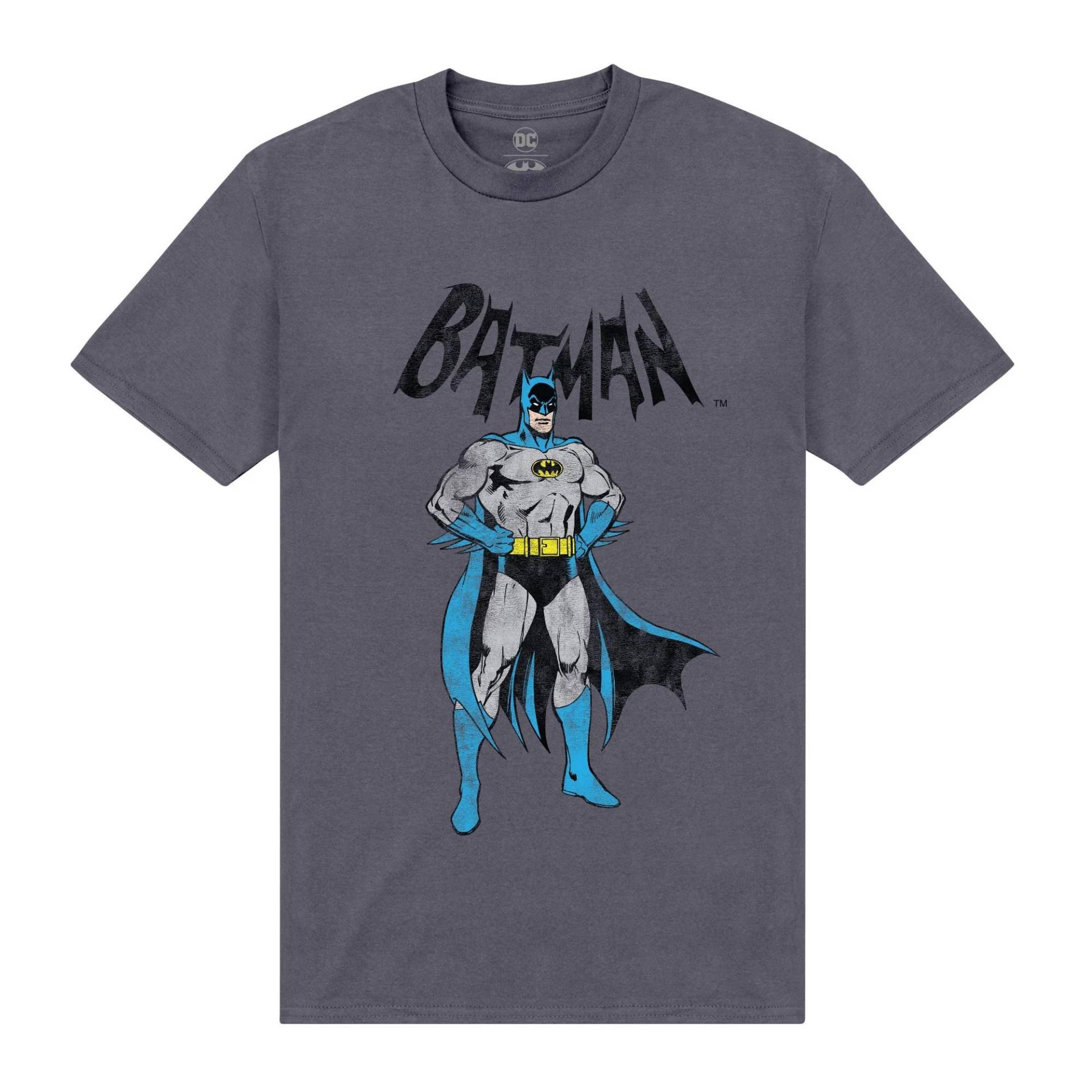 Tshirt Herren Charcoal Black 3XL von BATMAN