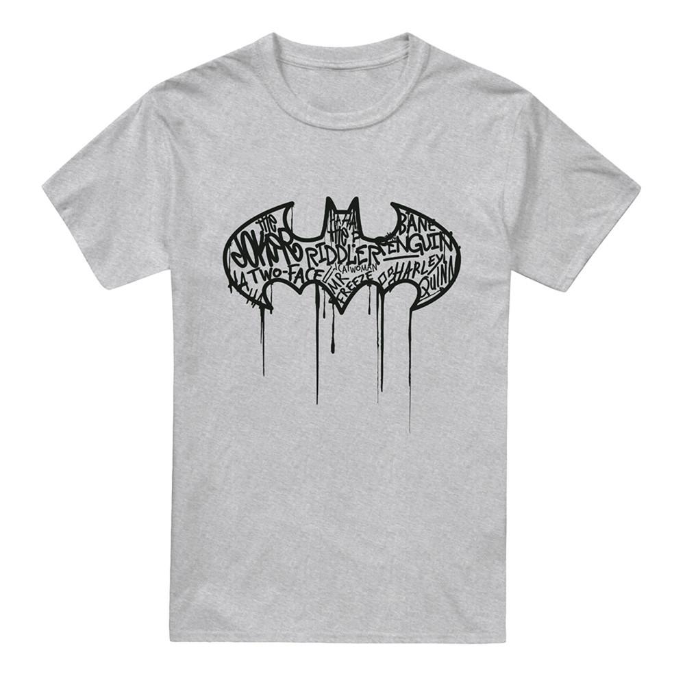 Tshirt Logo Herren Grau XL von BATMAN