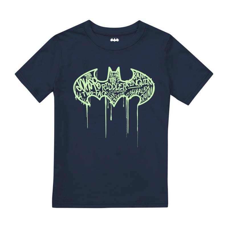 Tshirt Logo Jungen Marine 140 von BATMAN