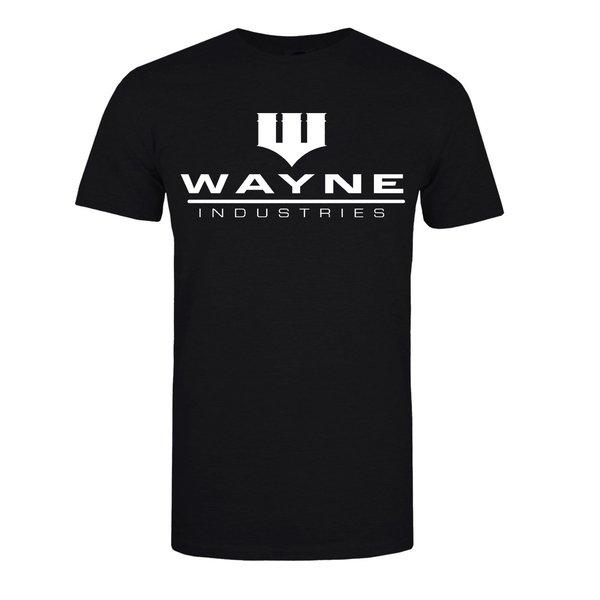 Wayne Industries Tshirt Herren Schwarz L von BATMAN