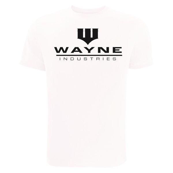 Wayne Industries Tshirt Herren Weiss M von BATMAN