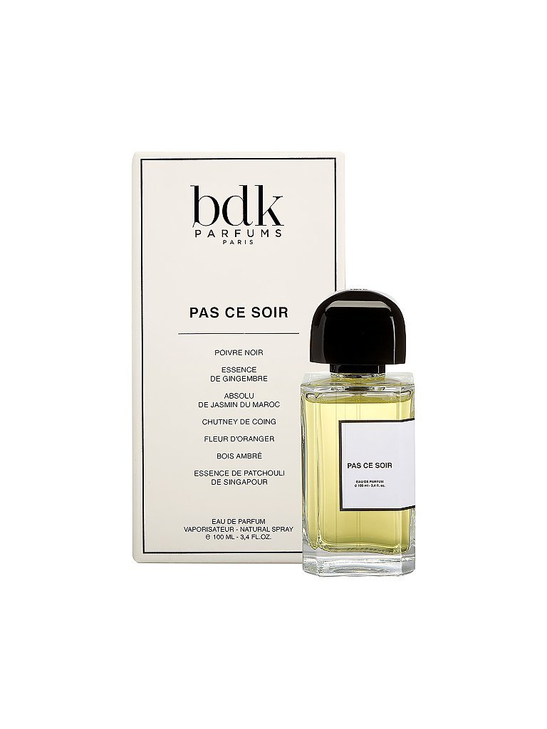 BDK Pas ce Soir Eau de Parfum Natural Spray 100ml von BDK