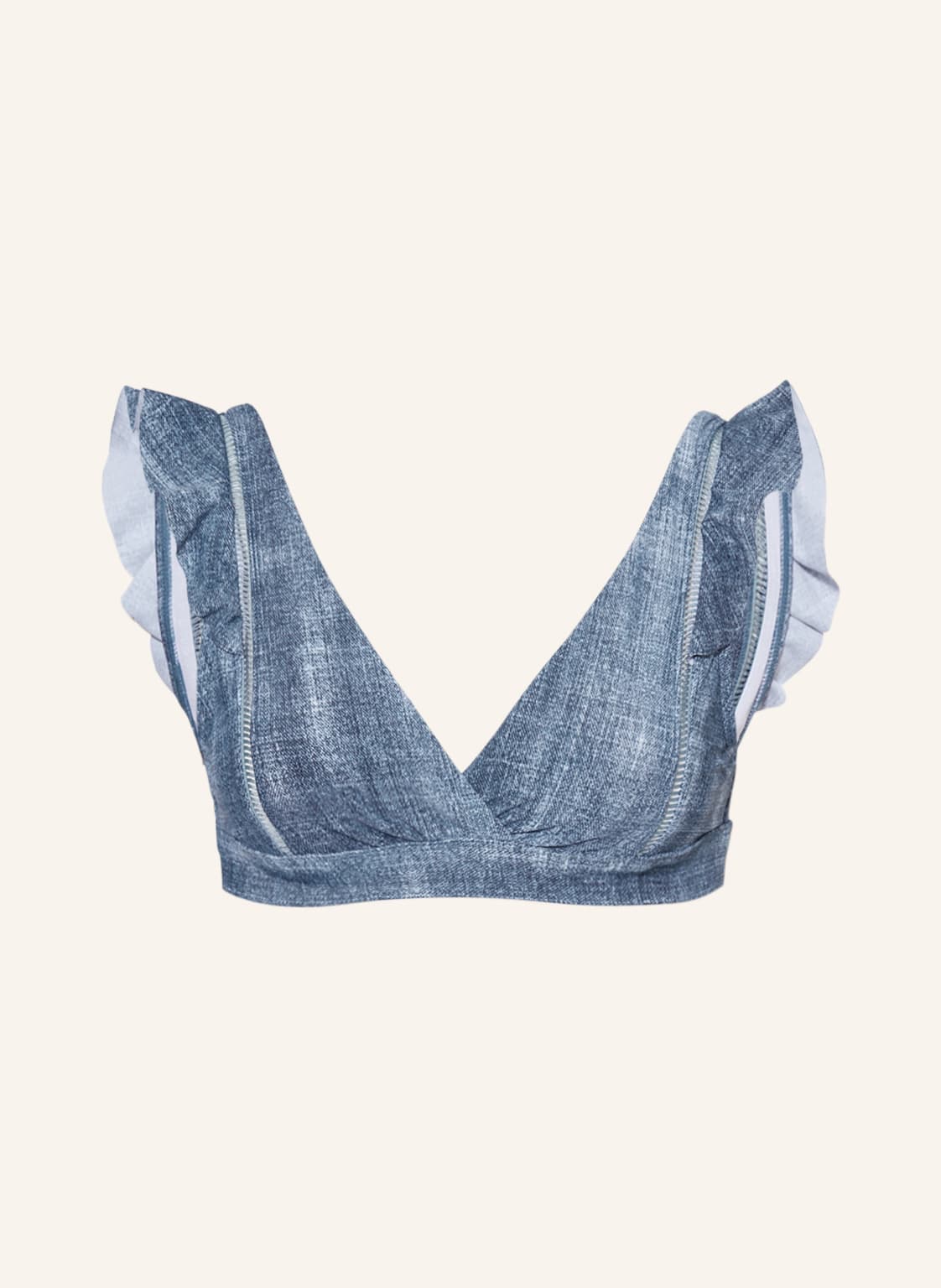 Beachlife Bralette-Bikini-Top Denim blau Beachlife Bralette-Bikini-Top Denim blau von BEACHLIFE