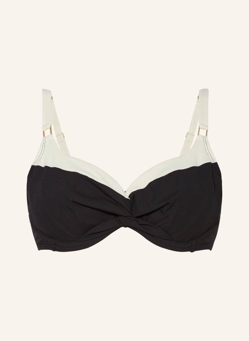 Beachlife Bügel-Bikini-Top Vanilla & Black schwarz von BEACHLIFE