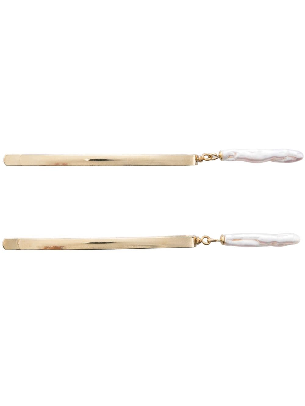 BEATRIZ PALACIOS Baroque hair pins (set of two) - Gold von BEATRIZ PALACIOS