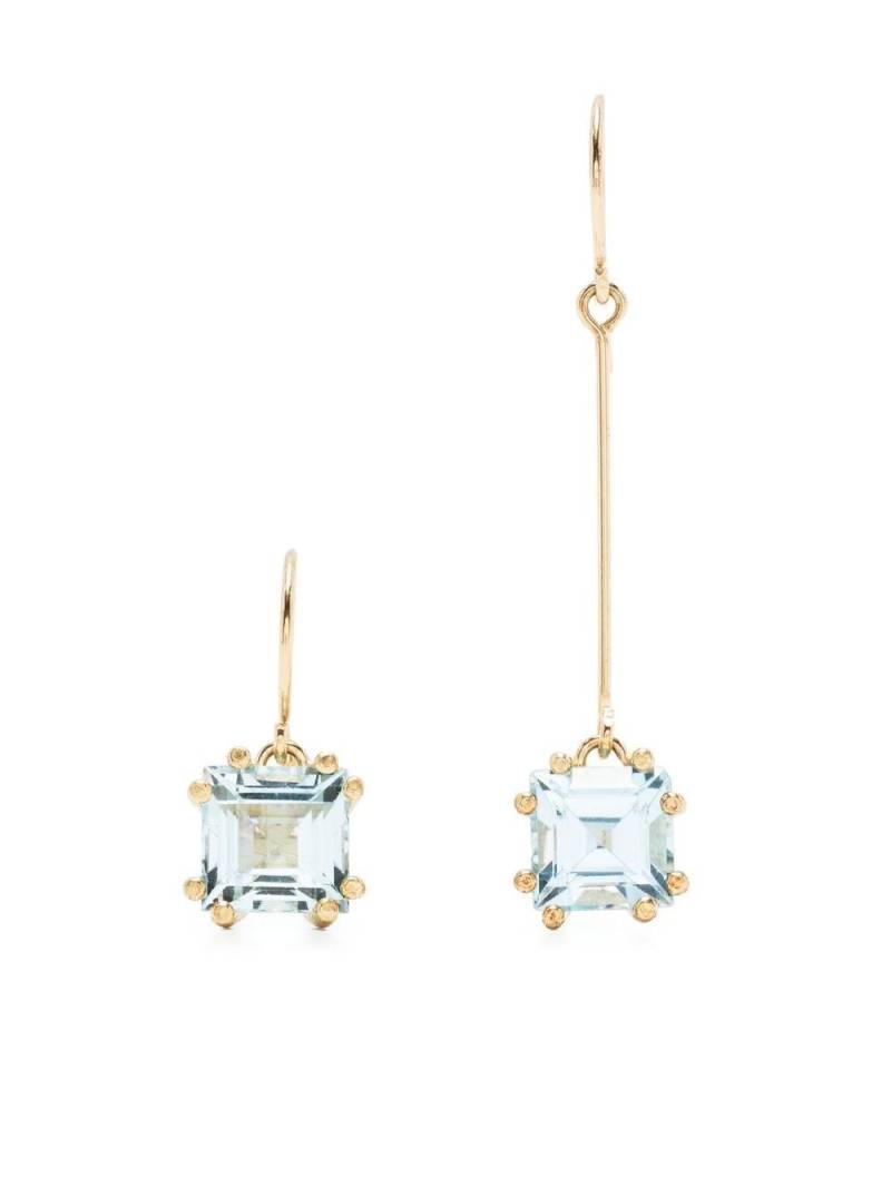 BEATRIZ PALACIOS asymmetric-design drop earrings - Gold von BEATRIZ PALACIOS