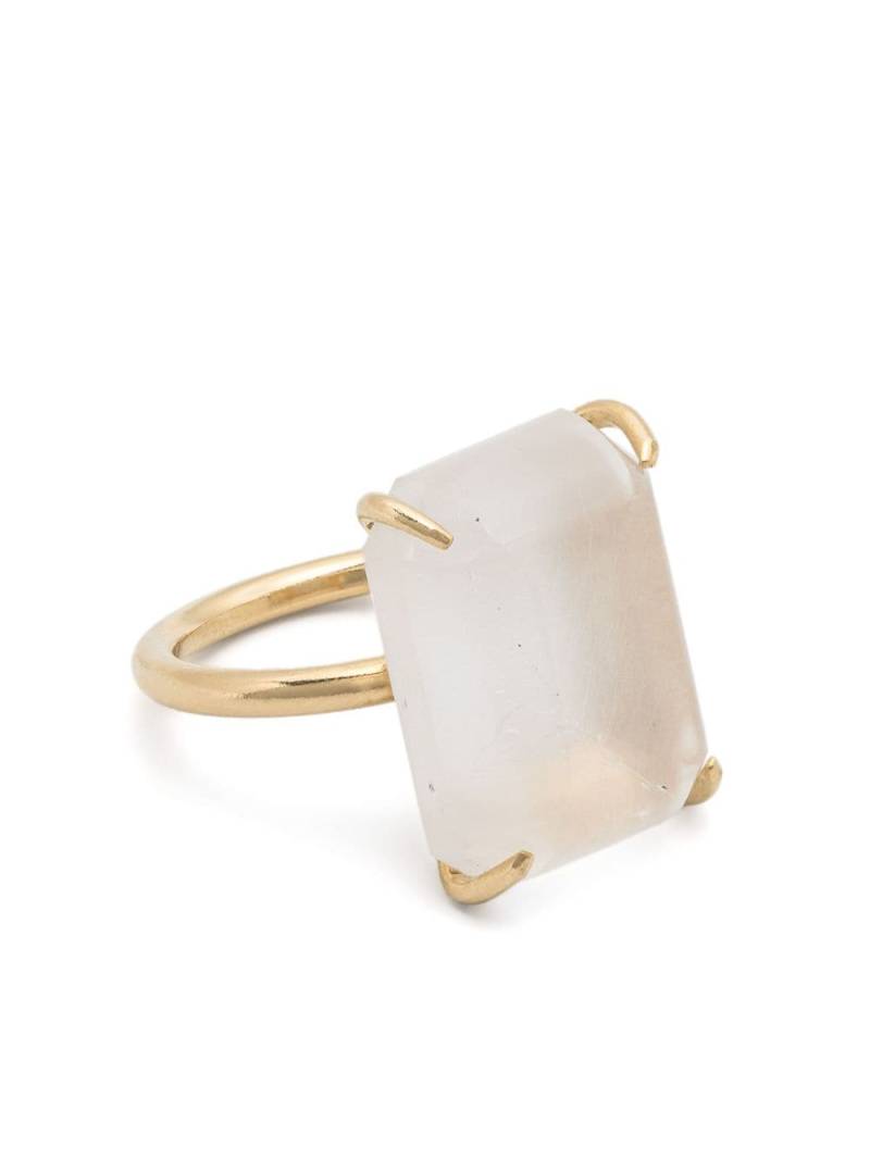 BEATRIZ PALACIOS quartz candy ring - Gold von BEATRIZ PALACIOS