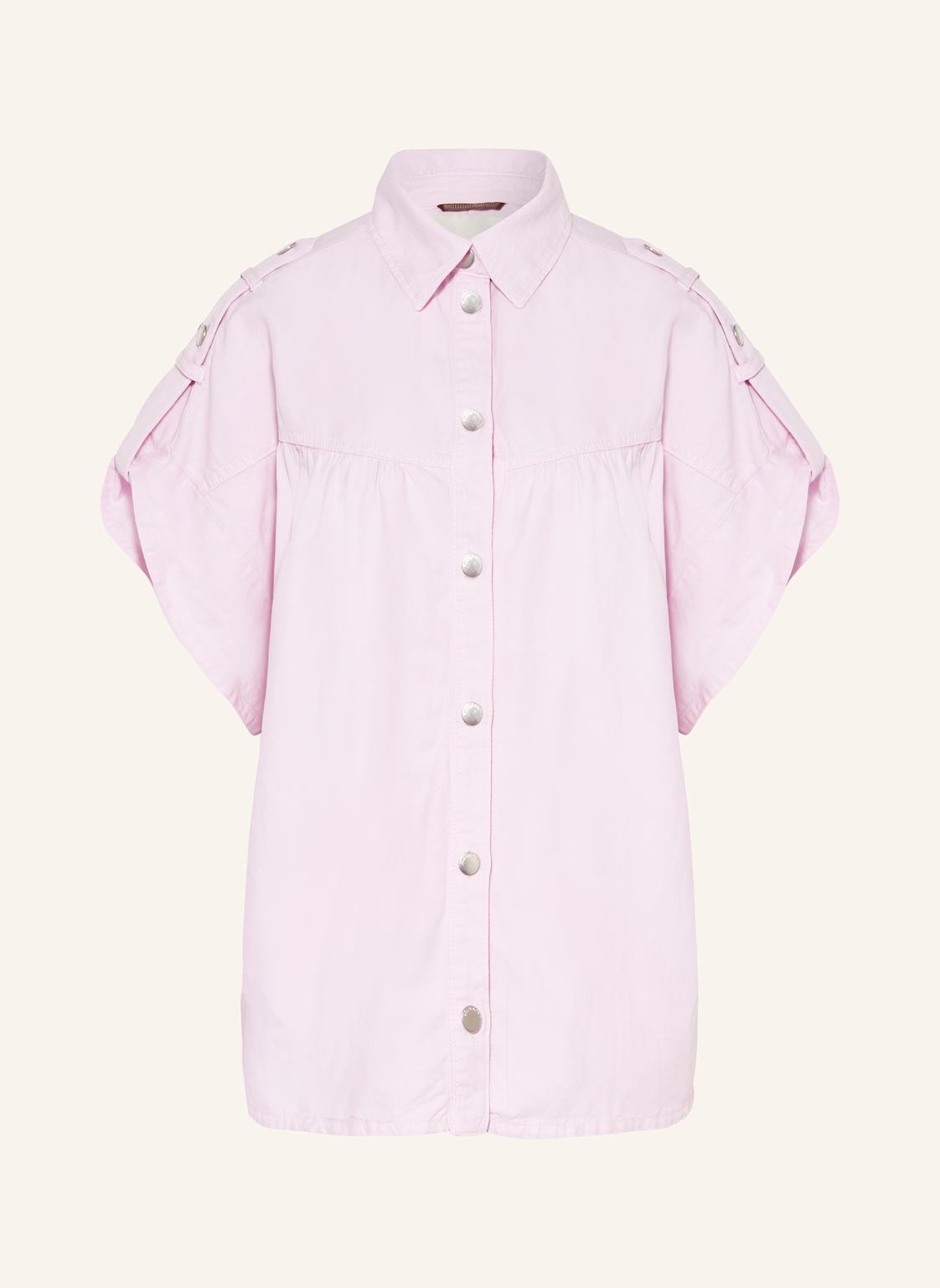 Beaumont Overshirt Vayen Mit Leinen rosa von BEAUMONT