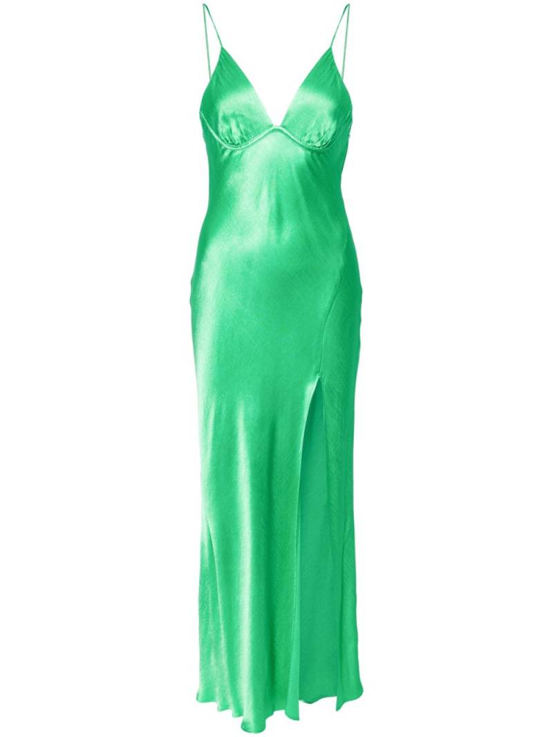 BEC + BRIDGE Ren satin maxi dress - Green von BEC + BRIDGE