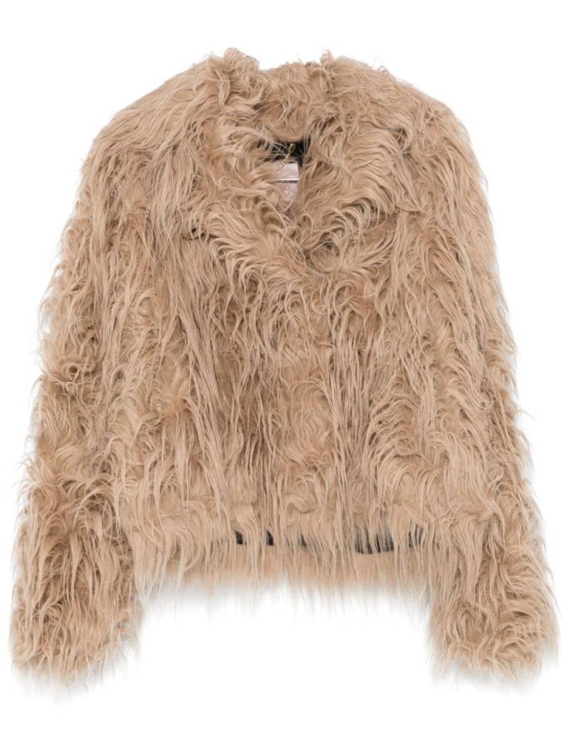 BECAGLI faux-fur jacket - Brown von BECAGLI