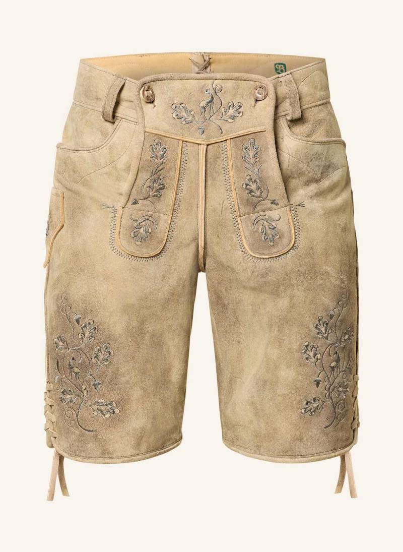 Beckert Trachten-Lederhose Alberg braun von BECKERT