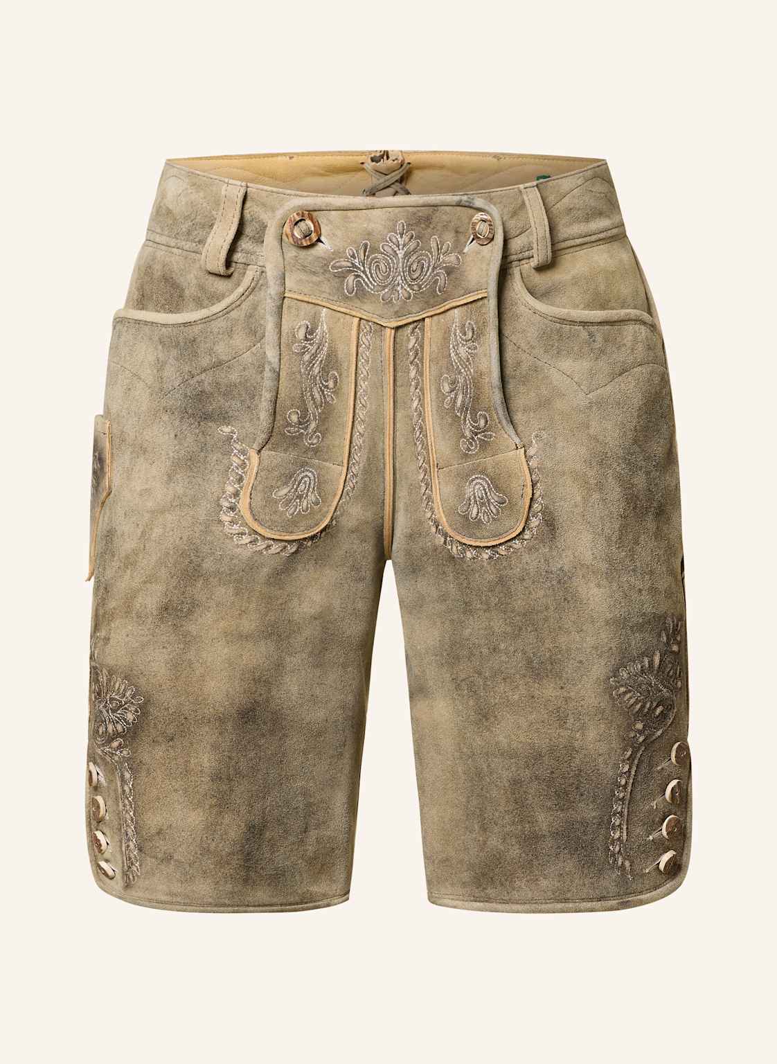 Beckert Trachten-Lederhose Hofgastein braun von BECKERT