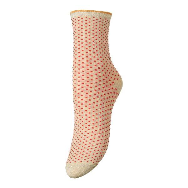 Socken Damen Rot 37-39 von BECKSÖNDERGAARD