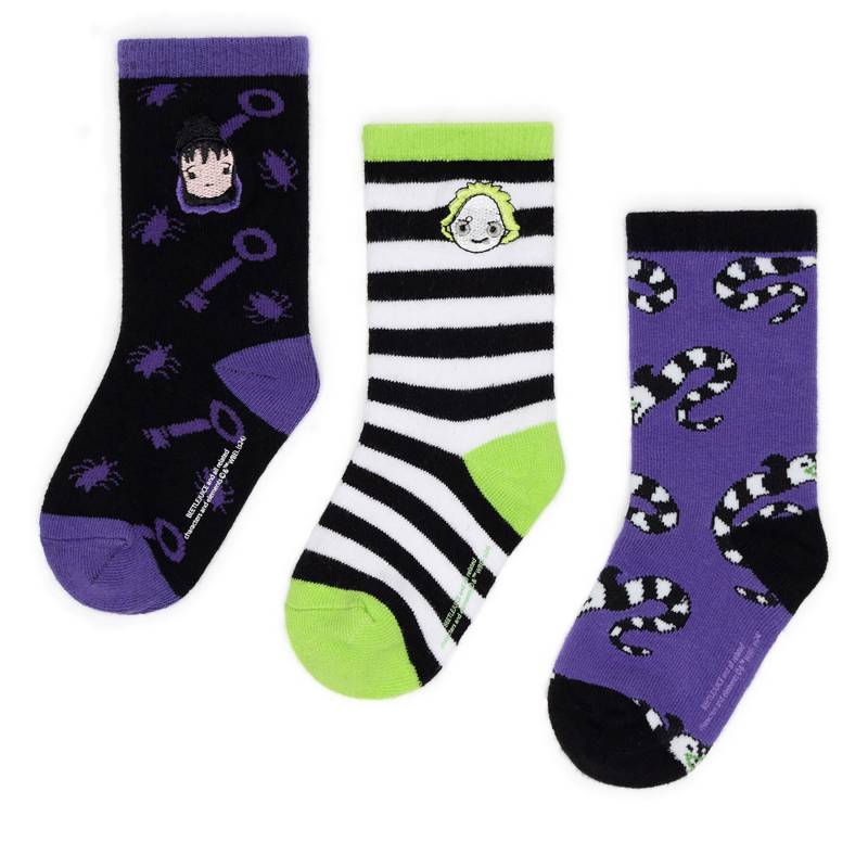 Socken BEETLEJUICE ACCCS-AW24-324WBBJ Bunt von BEETLEJUICE