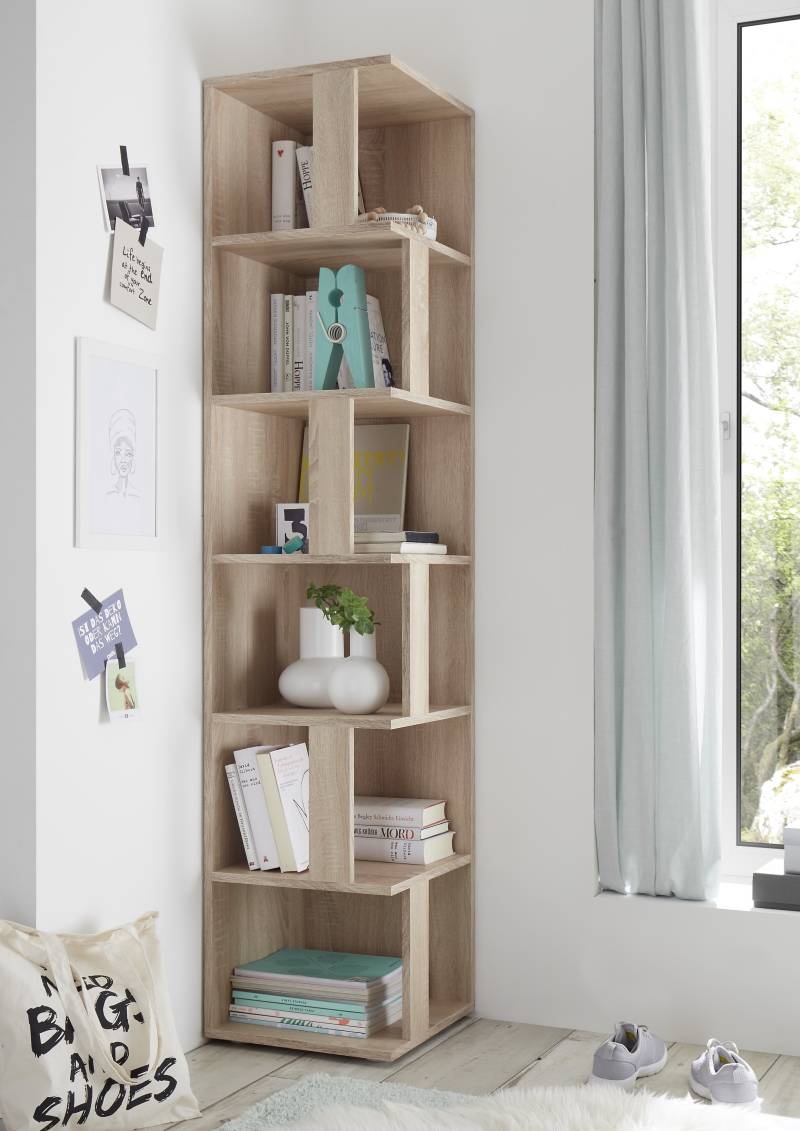 BEGA OFFICE Eckregal »Corner Shelf«, mit 6 offenen Fächer, 37,5x37,5x186 cm von BEGA OFFICE