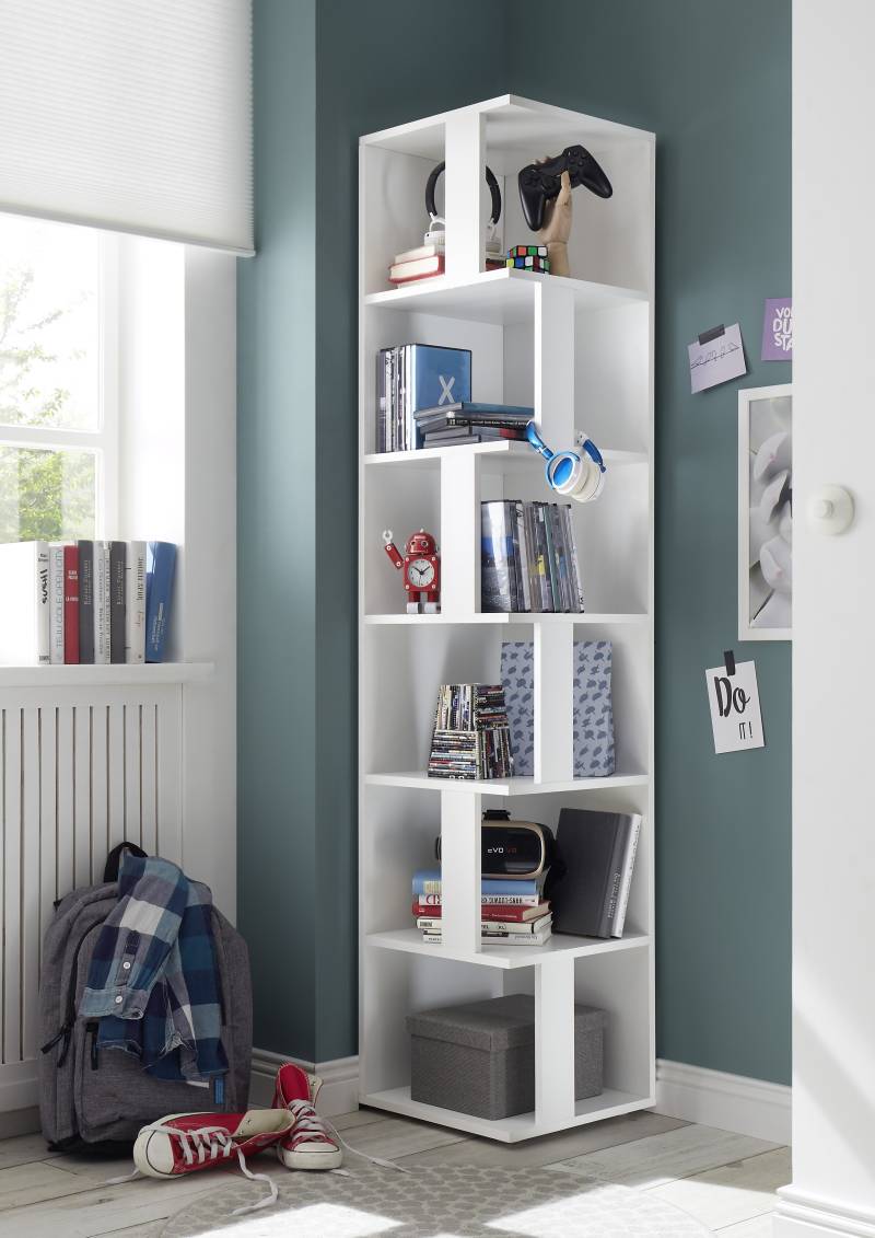 BEGA OFFICE Eckregal »Corner Shelf«, mit 6 offenen Fächer, 37,5x37,5x186 cm von BEGA OFFICE