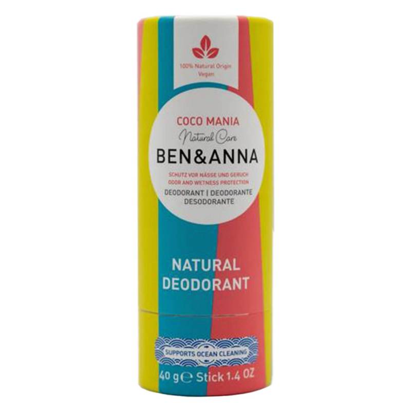 BEN&ANNA - Coco Mania Deo Stick Papertube von BEN&ANNA