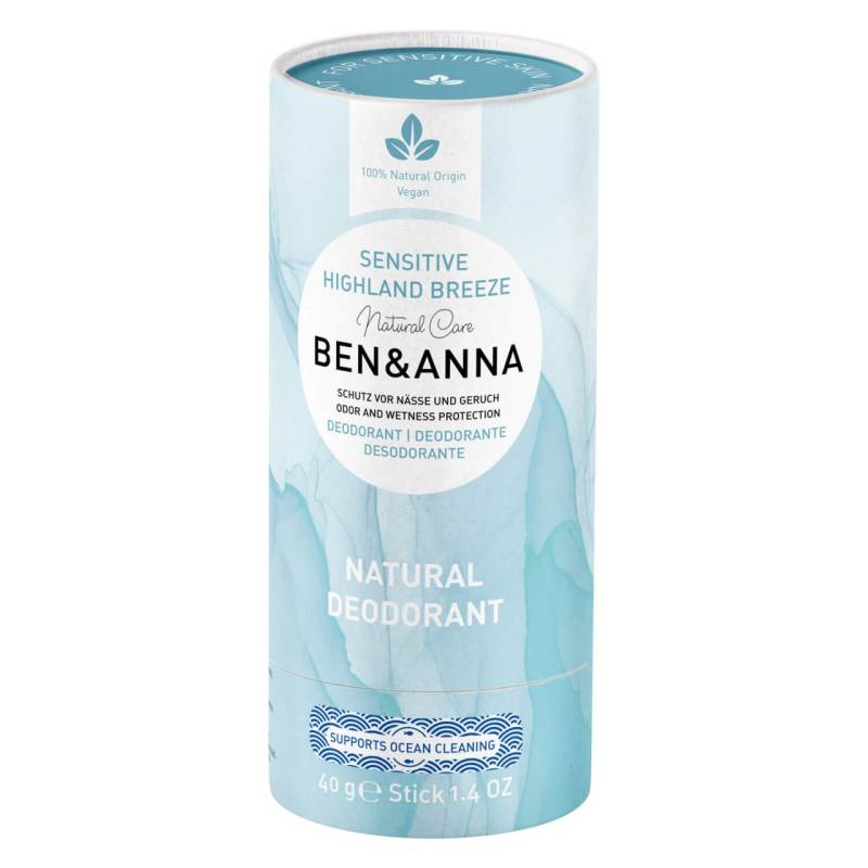 BEN&ANNA - Sensitive Highland Breeze Natural Deo von BEN&ANNA