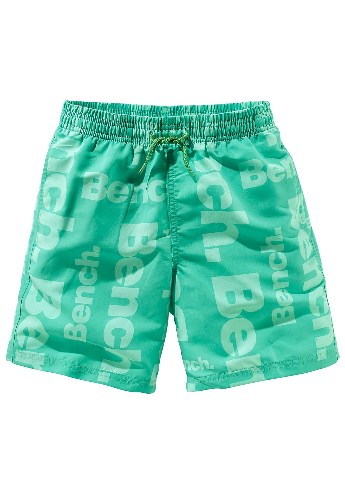 Bench. Badeshorts, mit allover Logodruck von Bench.