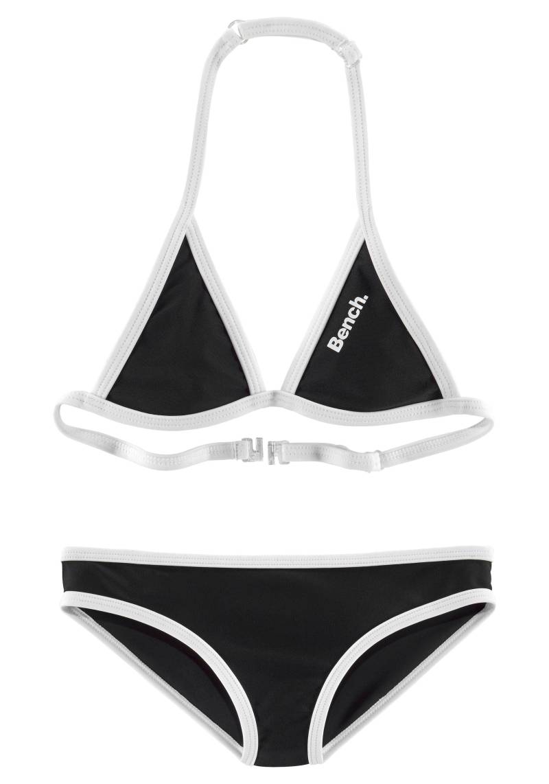 Bench. Triangel-Bikini, mit Logoprint an Top und Hose von Bench.