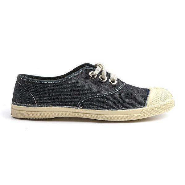 BENSIMON - Tennis Lacets Denim Authentique-40, für Damen, Aquamarine, Größe 40 von BENSIMON