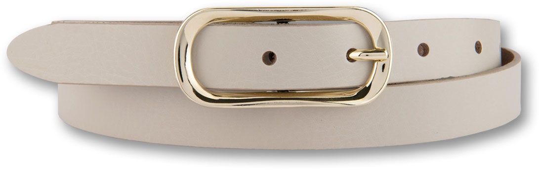 BERND GÖTZ Ledergürtel, Ausdrucksvolle ovale Goldfarbenschliesse BERND GÖTZ Ledergürtel, Ausdrucksvolle ovale Goldfarbenschliesse von BERND GÖTZ