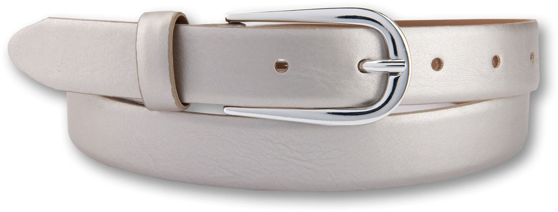 BERND GÖTZ Ledergürtel, mit einem seidig glänzendem Oberflächenfinish, Metallic-Look BERND GÖTZ Ledergürtel, mit einem seidig glänzendem Oberflächenfinish, Metallic-Look von BERND GÖTZ