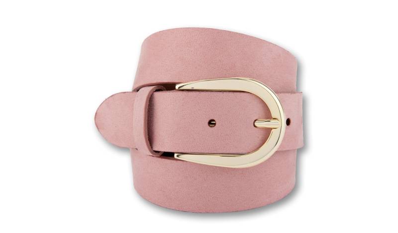BERND GÖTZ Ledergürtel, mit eleganter Designschliesse, Veloursleder von BERND GÖTZ