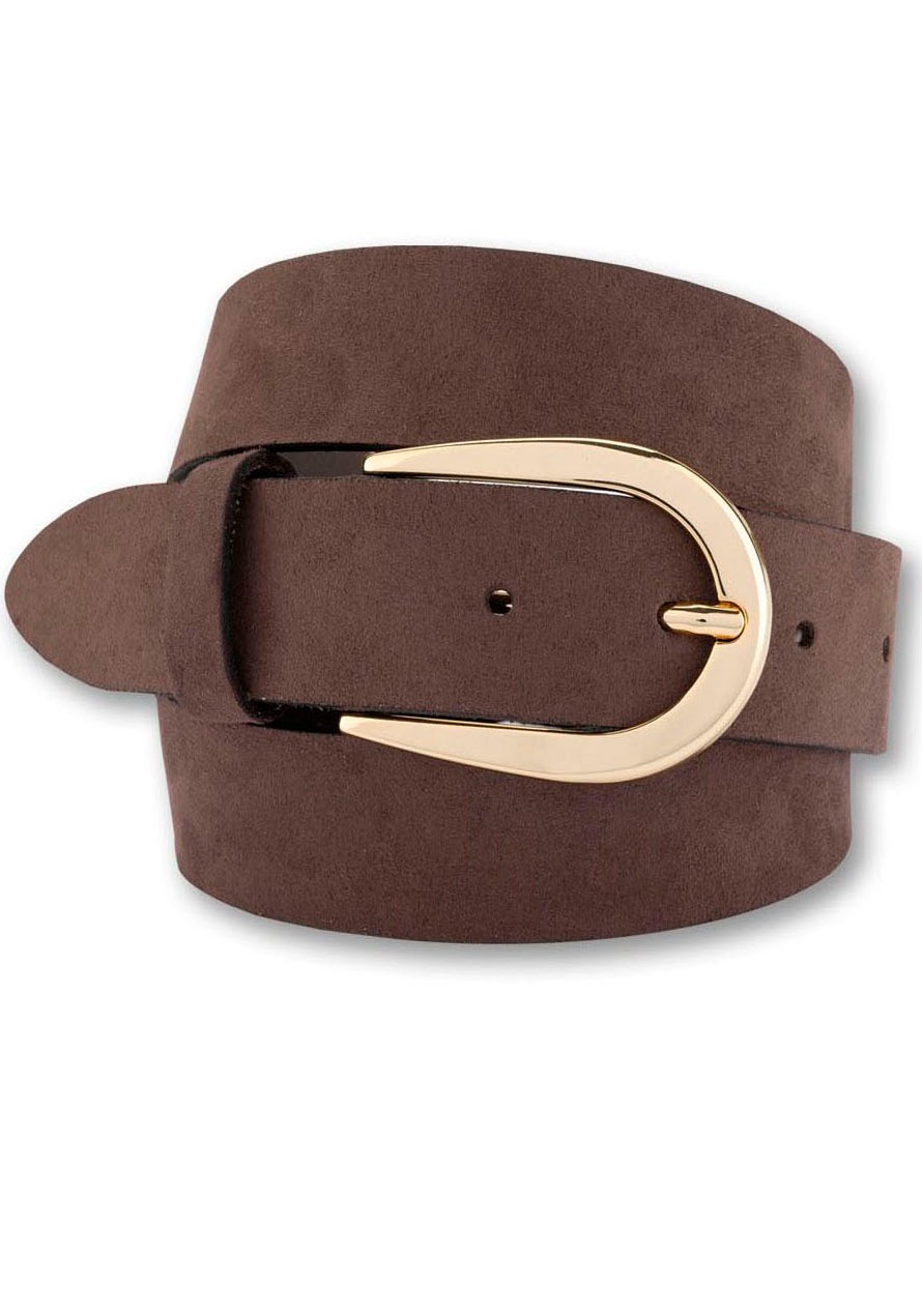 BERND GÖTZ Ledergürtel, mit eleganter Designschliesse, Veloursleder BERND GÖTZ Ledergürtel, mit eleganter Designschliesse, Veloursleder von BERND GÖTZ