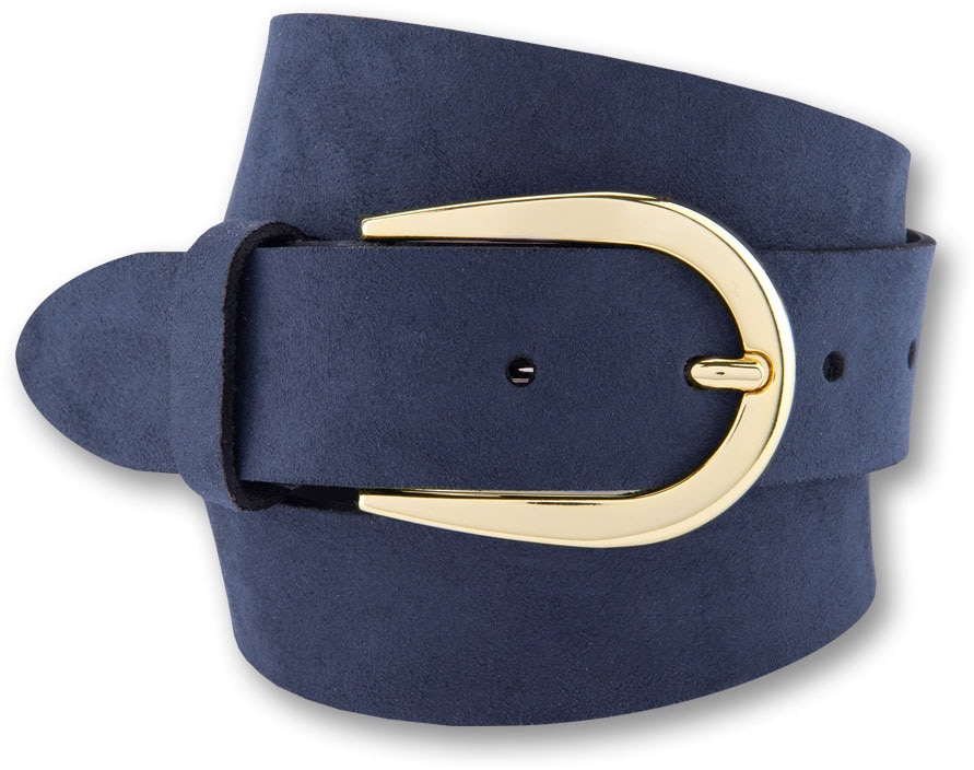 BERND GÖTZ Ledergürtel, mit eleganter Designschliesse, Veloursleder BERND GÖTZ Ledergürtel, mit eleganter Designschliesse, Veloursleder von BERND GÖTZ