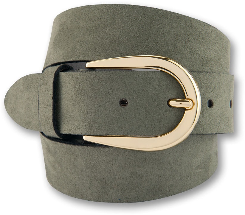BERND GÖTZ Ledergürtel, mit eleganter Designschliesse, Veloursleder BERND GÖTZ Ledergürtel, mit eleganter Designschliesse, Veloursleder von BERND GÖTZ