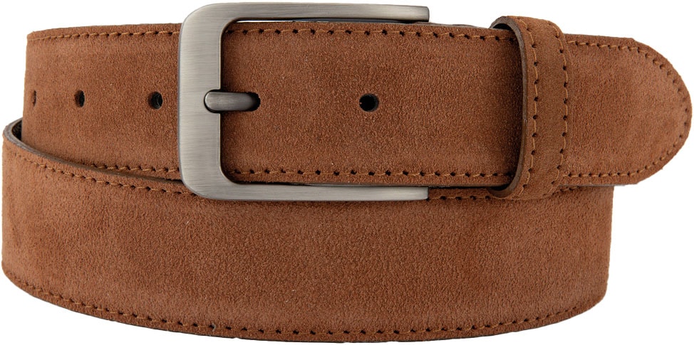 BERND GÖTZ Ledergürtel, mit samtigem Style und runden Kanten BERND GÖTZ Ledergürtel, mit samtigem Style und runden Kanten von BERND GÖTZ