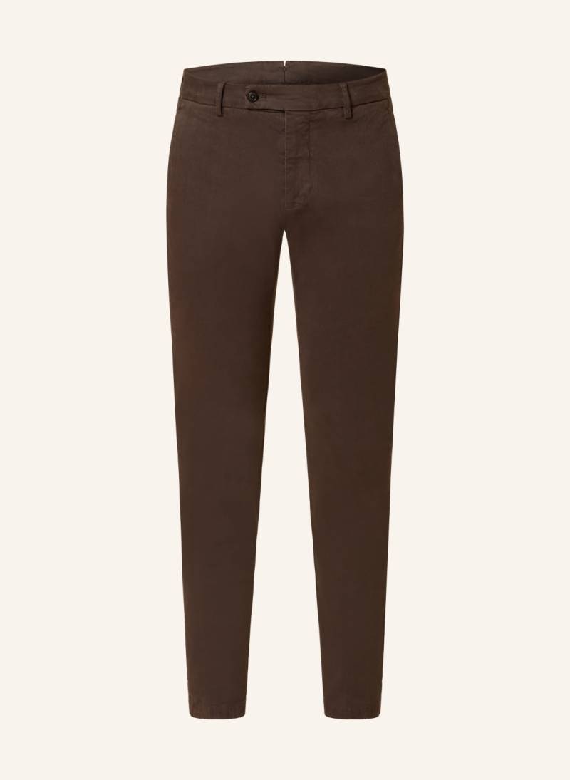 Berwich Chino Extra Slim Fit braun von BERWICH