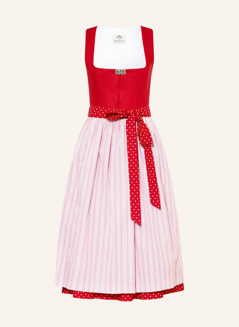 Berwin & Wolff Dirndl Mit Leinen rot von BERWIN & WOLFF