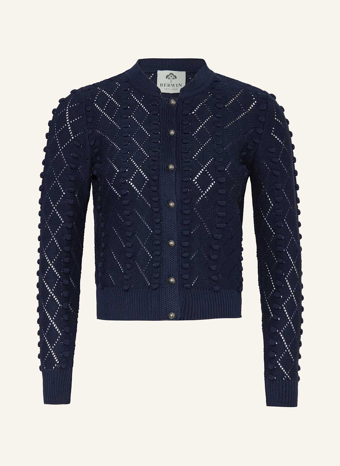 Berwin & Wolff Strickjacke blau Berwin & Wolff Strickjacke blau von BERWIN & WOLFF