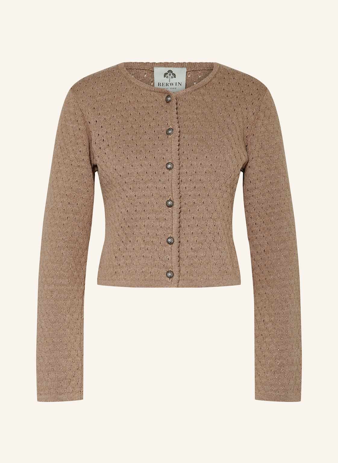 Berwin & Wolff Strickjanker beige Berwin & Wolff Strickjanker beige von BERWIN & WOLFF