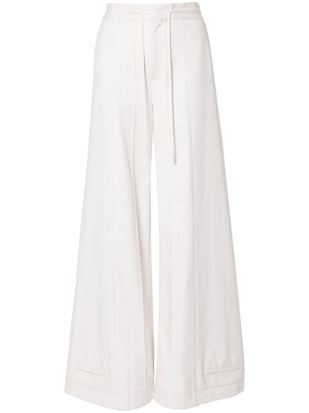 BETTTER x Zegna Upside Down palazzo pants - Neutrals von BETTTER