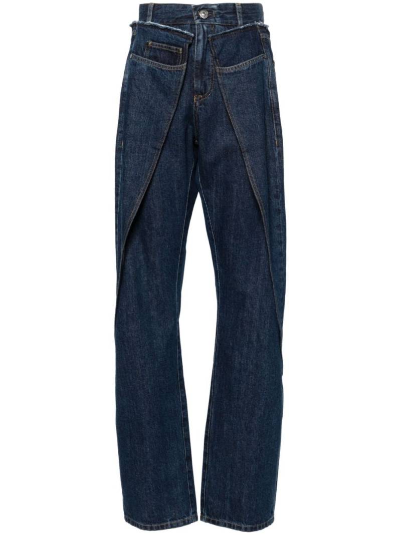 BETTTER x Zegna Wrap straight-leg jeans - Blue von BETTTER