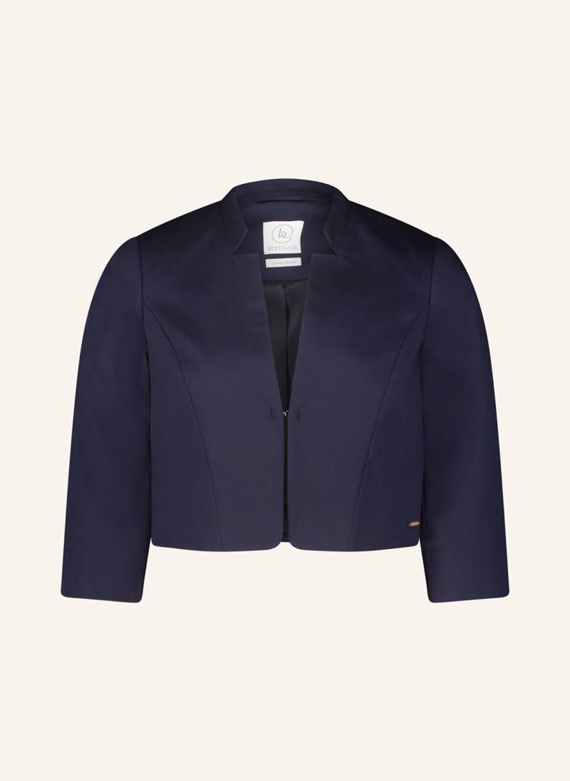 Betty&Co Bolero Mit 3/4-Arm blau von BETTY&CO