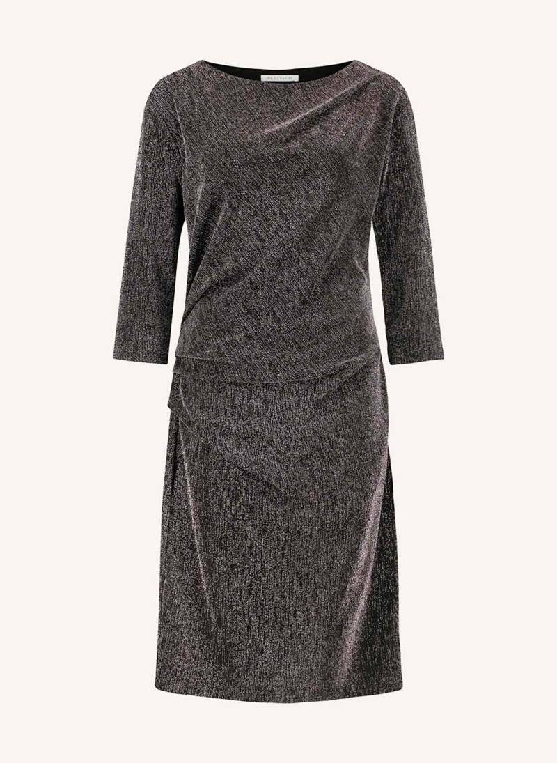 Betty&Co Kleid Mit Glitzergarn Und 3/4-Arm schwarz von BETTY&CO