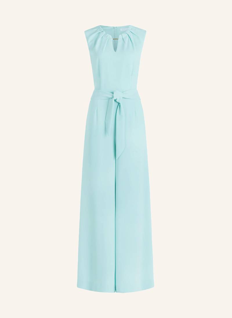 Betty&Co Piqué-Jumpsuit blau von BETTY&CO