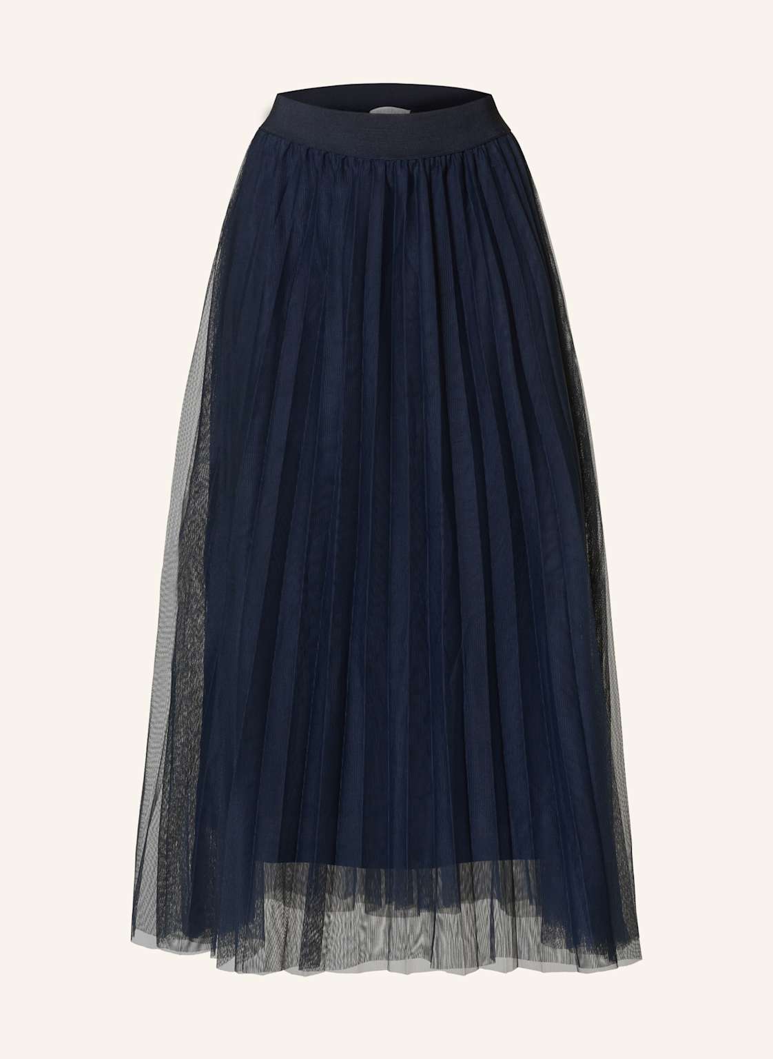Betty&Co Plisseerock Aus Mesh blau Betty&Co Plisseerock Aus Mesh blau von BETTY&CO