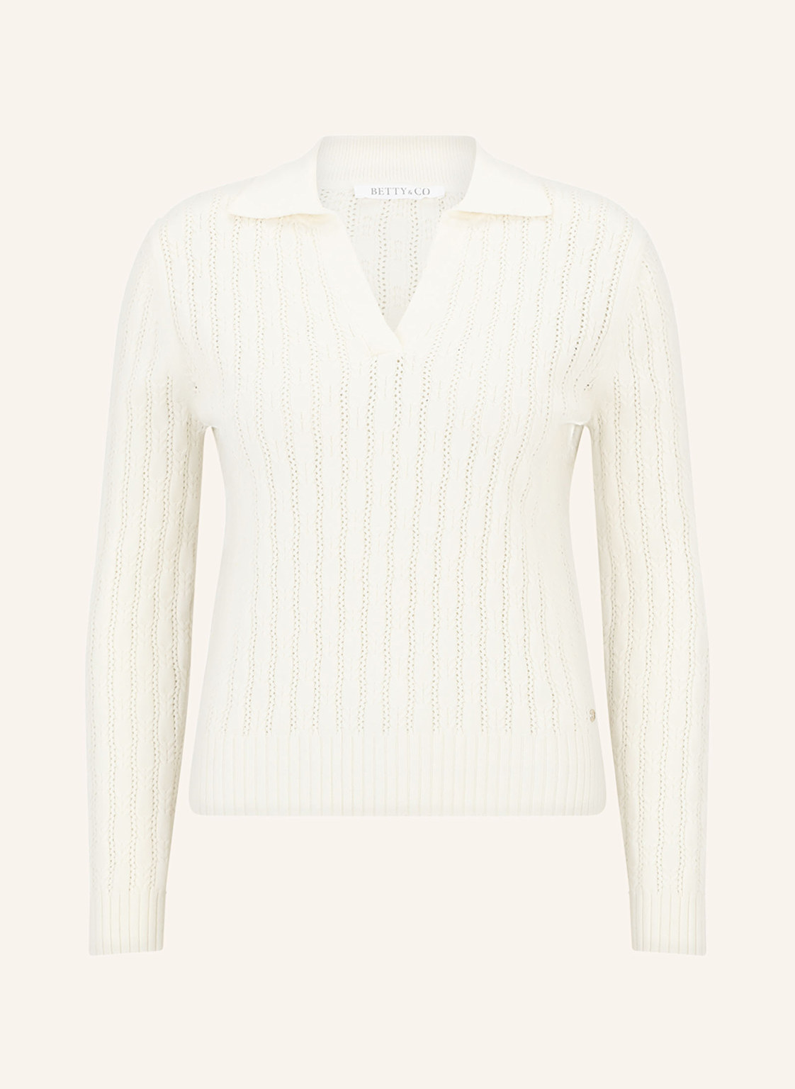 Betty&Co Pullover weiss von BETTY&CO