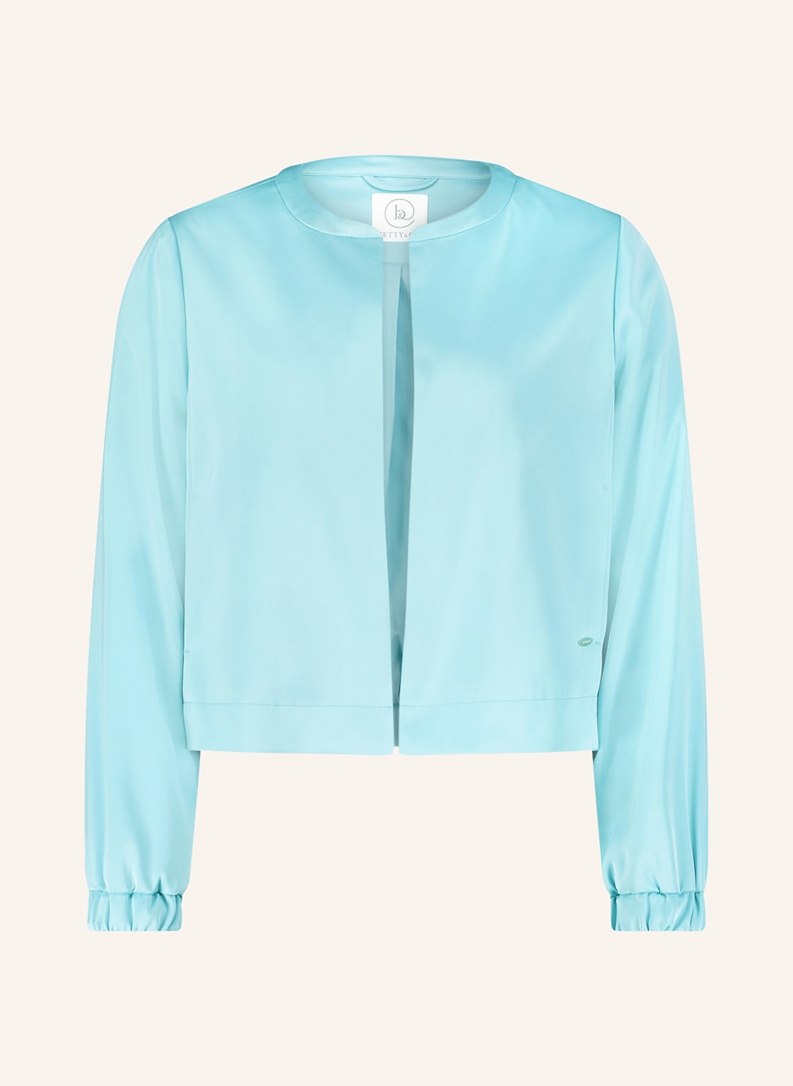 Betty&Co Satinbolero blau von BETTY&CO