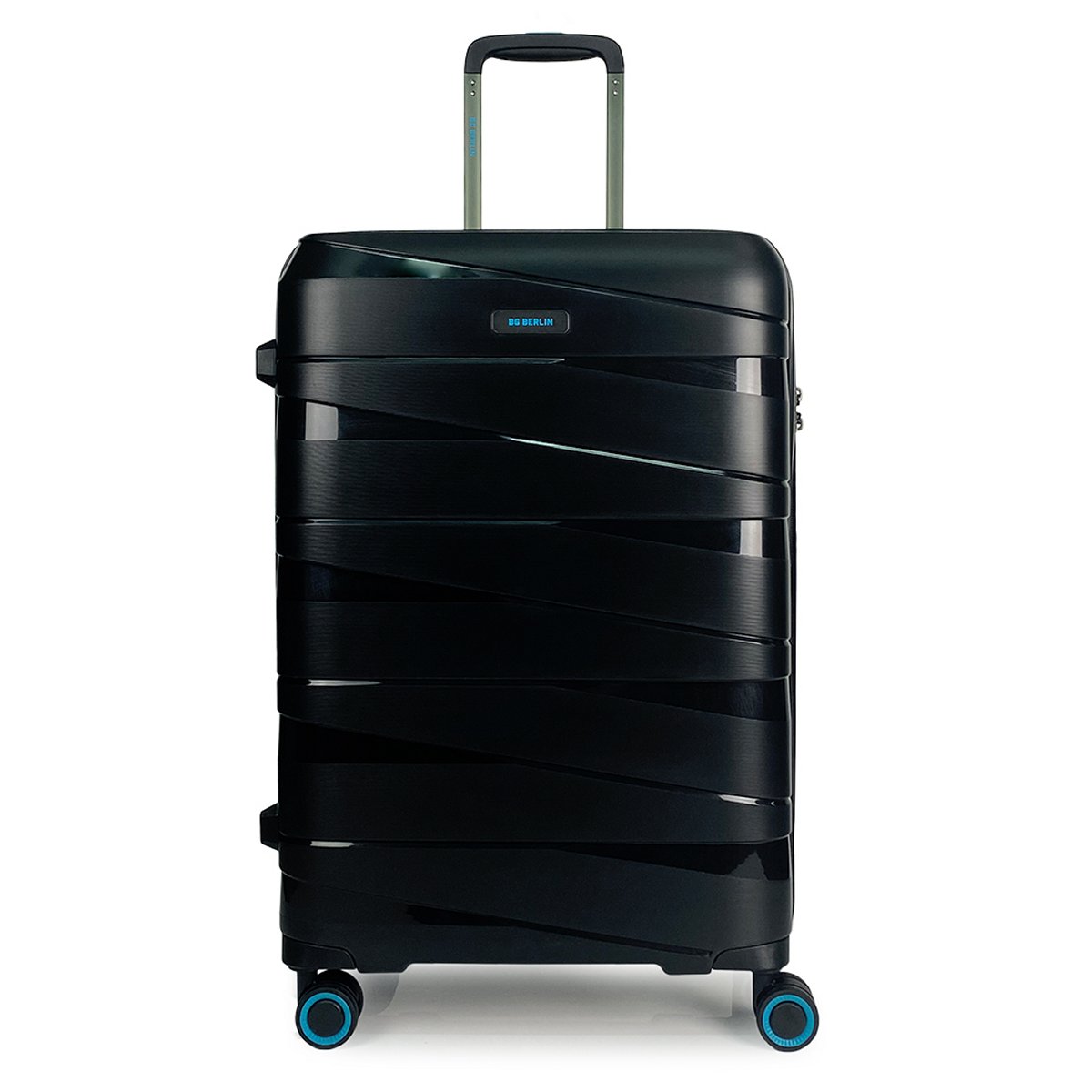 Ted Luggage - Hartschalenkoffer M in Schwarz von BG Berlin