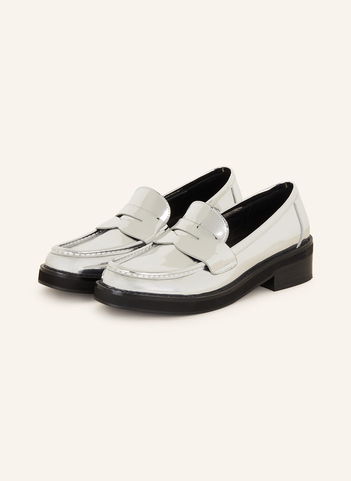 Bibi Lou Penny-Loafer silber Bibi Lou Penny-Loafer silber von BIBI LOU